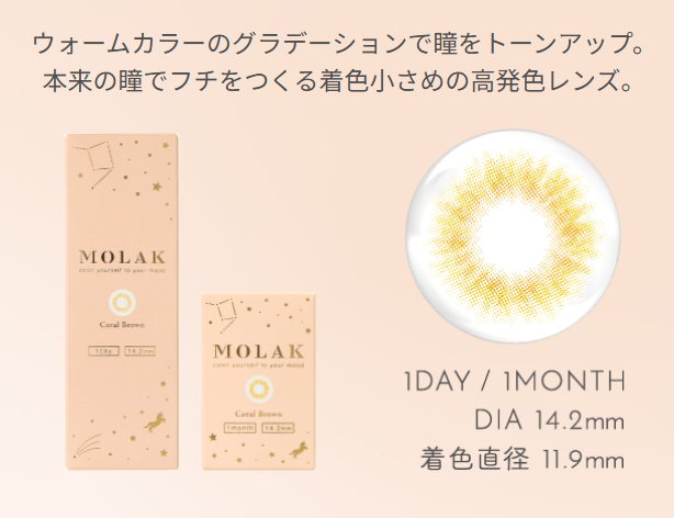 MOLAK コーラルブラウン