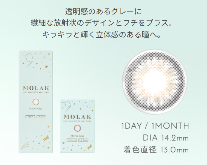 MOLAK ミラーグレー